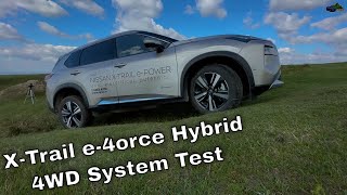 2023 Nissan XTrail ePower e4ORCE Offroad Test [upl. by Yezdnil]