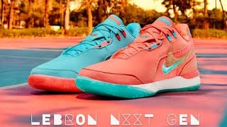 Nike LeBron NXXT Gen AMPD quotMiamiquot Unboxing [upl. by Reuven228]