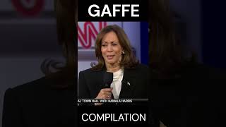 KAMALA GAFFE COMPILATION 9 shorts fyp politics election comedy trump funny political kamala [upl. by Namas]