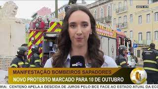 DI  MANIFESTAÇÃO DOS BOMBEIROS SAPADORES [upl. by Eillen]