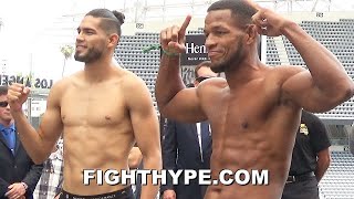 ZURDO RAMIREZ VS SULLIVAN BARRERA WEIGHIN amp FINAL FACE OFF [upl. by Marissa826]