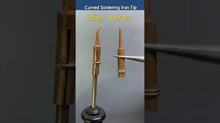 Curved Soldering Iron Tip electronics [upl. by Anitsrik]