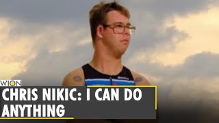 Chris Nikic becomes first athlete with Down syndrome to finish Ironman triathlon [upl. by Arodaeht]