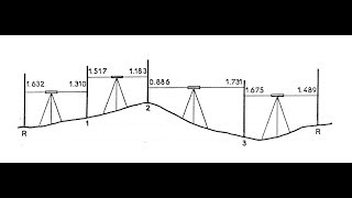 Exercice Topographie Nivellement par cheminement [upl. by Myo]