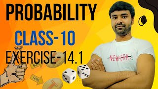 probability class 10 exercise 141 NCERT Maths StudywithGaneshYadav for board exam 2024 25 [upl. by Jonati604]