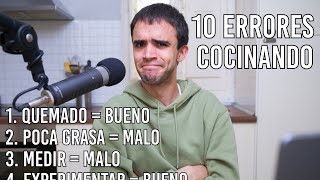 10 errores de principiante en la cocina [upl. by Ruskin570]