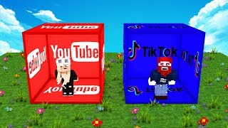 TikTok vs YouTube Bau Challenge [upl. by Cirted]