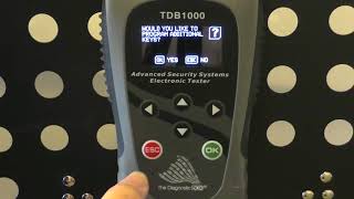 TDB1000 Hyundai Sante Fe Key and Remote Programming [upl. by Hoopes]