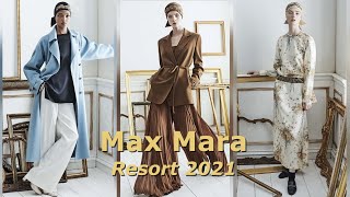 Max Mara collection Resort 2021 [upl. by Rehpotsrhc337]