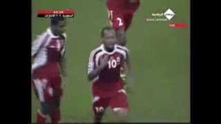 هدف إسماعيل مطر الثاني على وليد عبدالله تصفيات كأس العالم 2010 بتعليق عامر عبدالله [upl. by Petes]