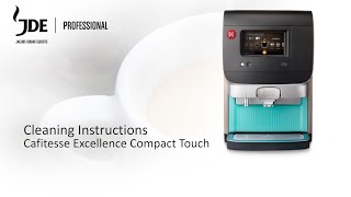 Cleaning Cafitesse Compact touch Multilanguage [upl. by Rosenkranz404]