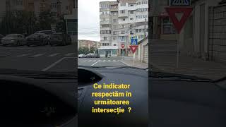 Dorel lovește din nou  😁🚙Ce indicator respectăm în următoarea intersecție  🙋‍♂️ shorts [upl. by Benny]