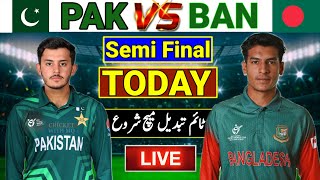 ICC U19 World Cup 2024 Super Six  Pakistan U19 Vs Bangladesh U19 Match Time Changed Pak U19 Vs Ban [upl. by Hesta]