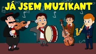 Písničky pro děti a nejmenší  Já jsem muzikant  23 min [upl. by Aztilay]