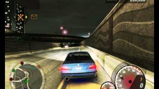 BMW M3 E36 Engine Exhaust Sound Test  Nos NFS UNDERGROUND 2 [upl. by Egiedan]