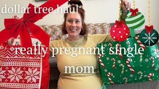 HUGE DOLLAR TREE CHRISTMAS HAUL 2024  SINGLE MOM ON A BUDGET [upl. by Raines]