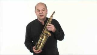 Saxophonlernen  Fingerhaltung  Griffe [upl. by Shanly672]