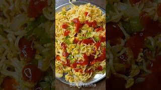 Egg Maggi Recipe shorts maggie chaat [upl. by Anade]