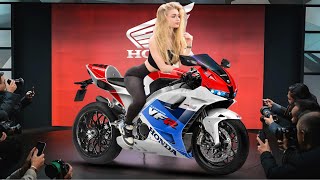 2025 NEW HONDA VFR400RR NC30 UNVEILED [upl. by Rather]