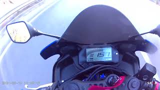 Yamaha YZF R25 2024 POV Ride Antalya KemerKumluca [upl. by Esylla]