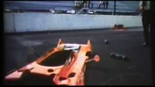 Mario Andretti 1969 Indianapolis Practice Crash [upl. by Wiltsey]