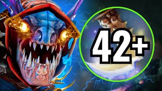 Insane 42 Permanent Agility Slark🔥38Kills Insane Damage Burst Swift Blink  Nullifer Builds [upl. by Nallid761]