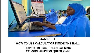 JAMB CBT How to use calculator and how to be fast with comprehension questions [upl. by Yentuoc]