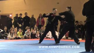 BLACK BELT TESTING RYUKYU KEMPO MODERN ARNIS [upl. by Arnaud]