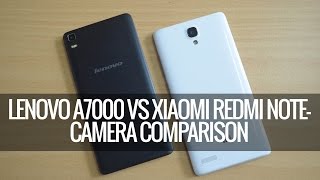 Lenovo A7000 vs Xiaomi Redmi Note Camera Comparison  Techniqued [upl. by Mode]