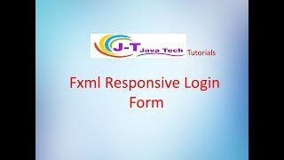 Java Fxml Login Example [upl. by Krause797]