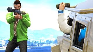 EXTREME RPGs vs INSURGENTs GTA 5 Funny Moments [upl. by Eicyac]