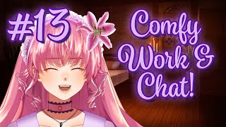 【Comfy Work amp Chat 13】 Live anime girl to relaxstudycoworktalk to 【Arielle Noriboshi  VTuber】 [upl. by Nikkie793]