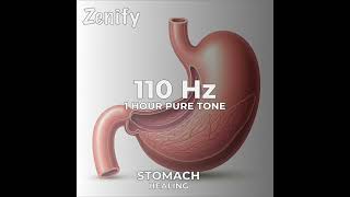 110 Hz Pure Tone  Stomach Healing [upl. by Emee]