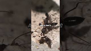 How Do Ants Walk Upside Down shortsvideo foryou ants [upl. by Clair386]