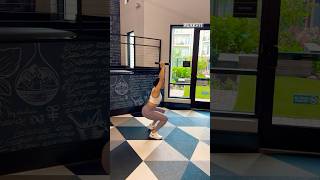 Plate Overhead Squat  workout fitness homegym homeworkout [upl. by Ellinad428]