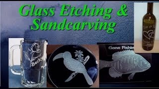 Etching and Sandcarving Information [upl. by Victorie]