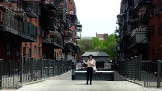 Williamsburg Tours by Frieda  Clip of Hasidic Balconies and Sukkos [upl. by Goldston]