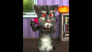 Talking Tom  Halloween Vampire and Pumpkin Costume [upl. by Hetty]