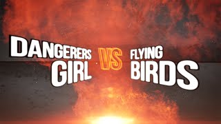 Yukigassen Match Dangerers Girl vs Flying Birds [upl. by Anirak]