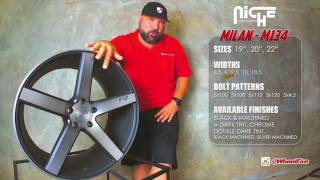 Niche Milan M134 Wheels  Wheelfire [upl. by Davide]