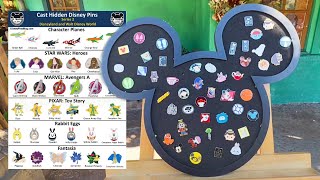 Hunting for new Hidden Mickey Disney pins in Animal Kingdom [upl. by Noreg399]