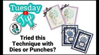 Spotlight Card Making Technique 4 Ways To Make Easy Cards [upl. by Hsevahb]