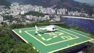 Morro da Urca  Helicóptero não consegue decolar [upl. by Am]