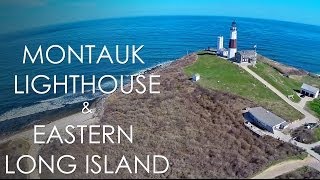 Montauk Lighthouse amp Eastern Long Island  Aerial DJI Phantom amp GoPro [upl. by Aaronson]