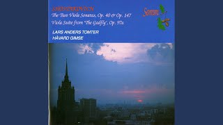 The Gadfly Suite Op 97a arr V Borisovsky for viola and piano  VIII Romance [upl. by Jena]