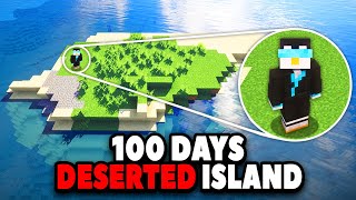 I Survived 100 Days on a DESERTED ISLAND [upl. by Atinev]