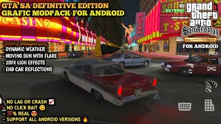 Gta Sa Definitive Edition for android 🔥  work in all devices without crash ☑️ no click bait 💯real [upl. by Buddie]