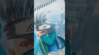 Kakashi hatake sketch for beginnersshorts [upl. by Novyak]