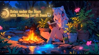 Cozy Camping🔥 Vibes 🌌🎶 Chill Lofi Beats for a Relaxing Night Under the Stars ✨ [upl. by Yarled134]