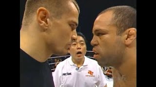 Wanderlei Silva vs Mirko Cro Cop Pride 20 Armed and Ready  First Fight [upl. by Thoer]